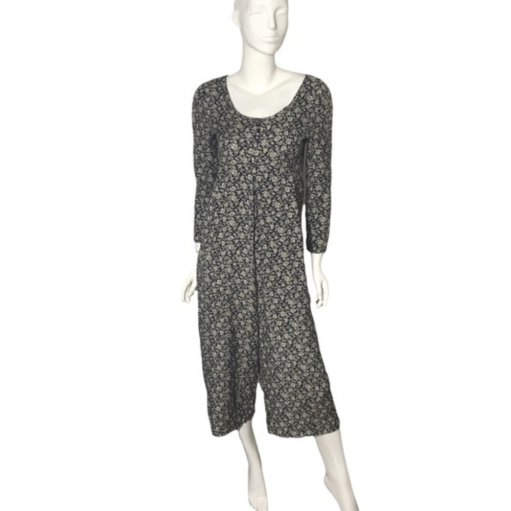 Compagnie Itnl Express vintage liberty print floral wide leg jumpsuit small